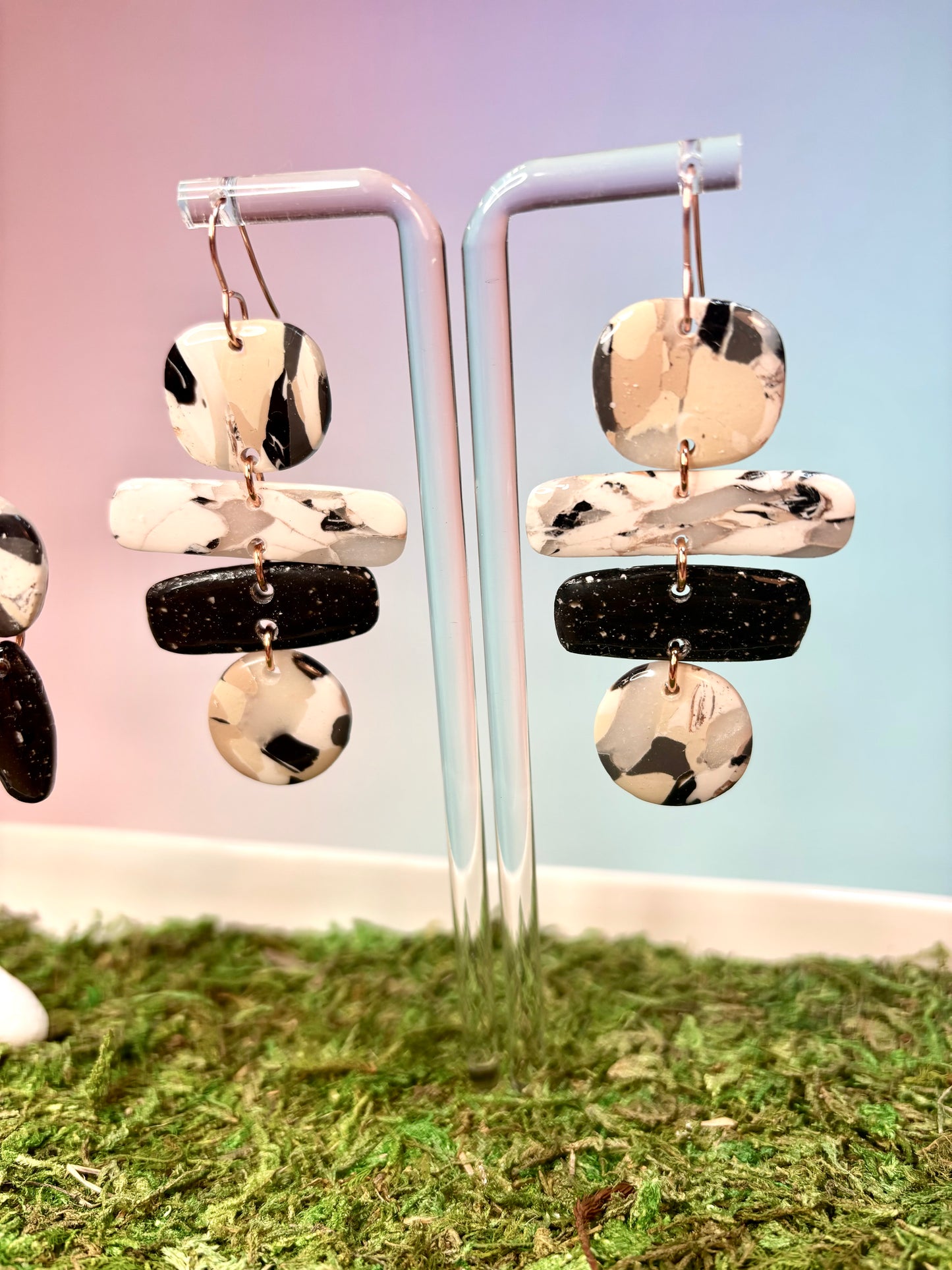 Mixed Faux Stone Earrings (group 2)