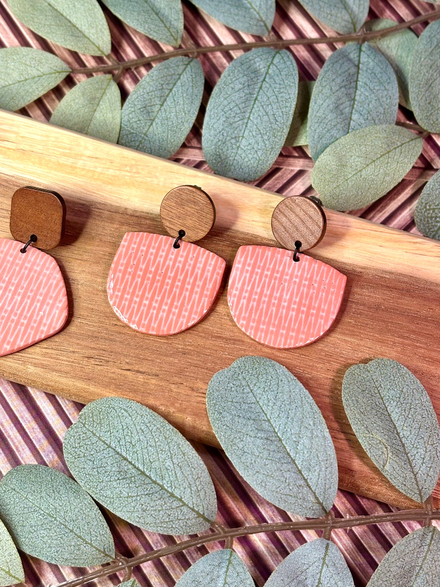 Wicker & Wood Earrings